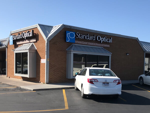 Logan eye doctor location Driving direction Standard Optical Logan Utah