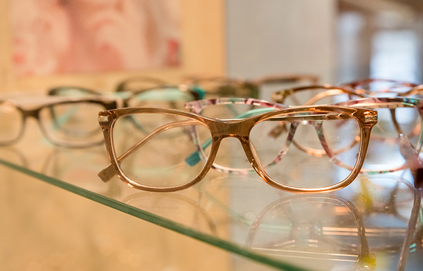 bronze frame eye glasses