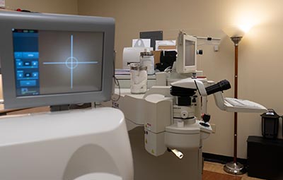 A sample of tech equipment we use at Standard Optical.